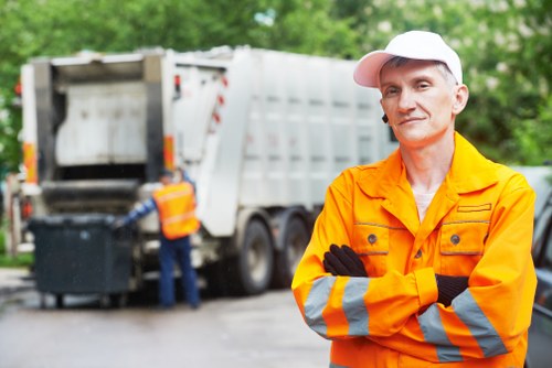 Commercial Waste Kings Cross team at work